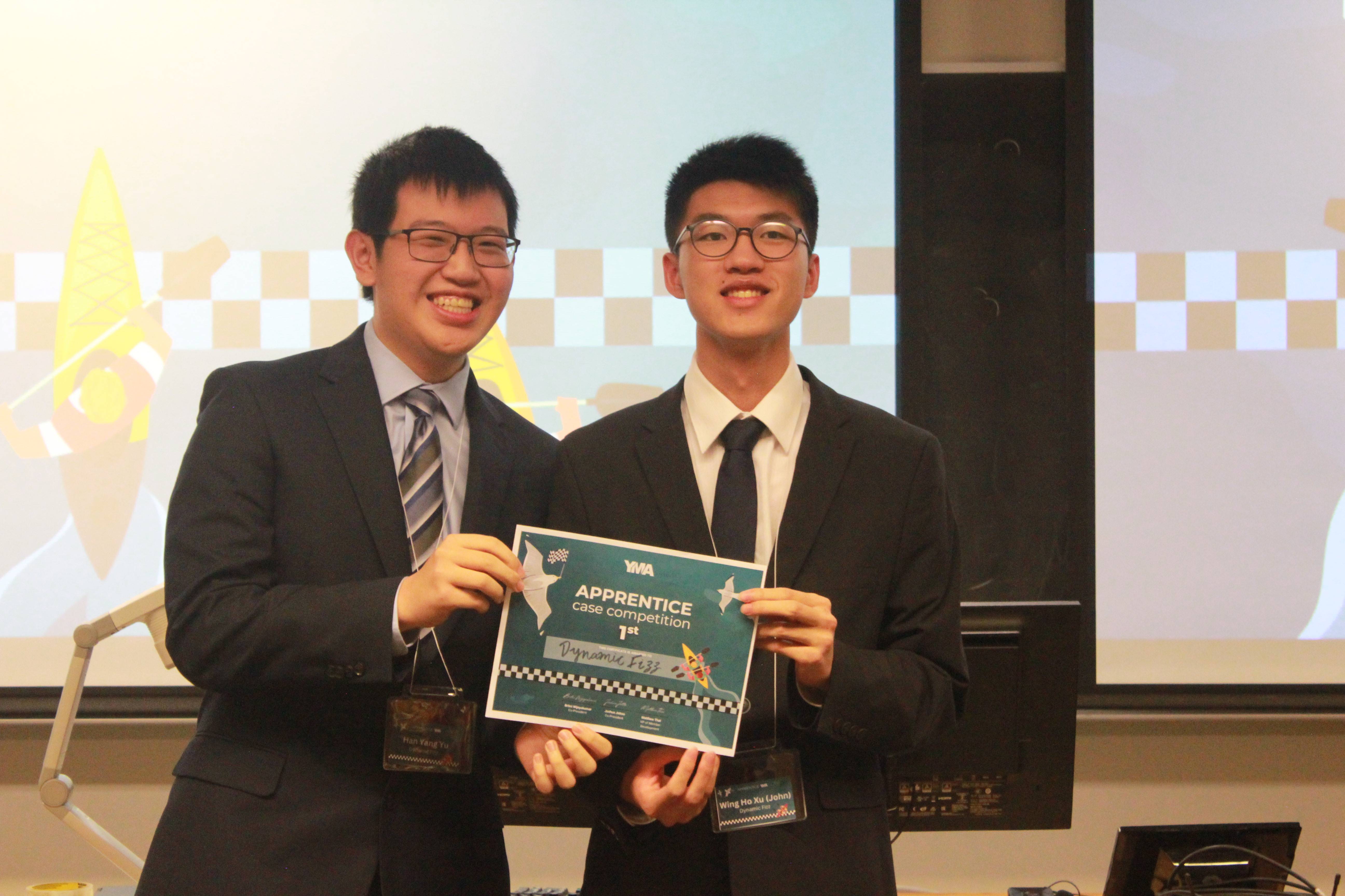 1st Place — YMC Apprentice